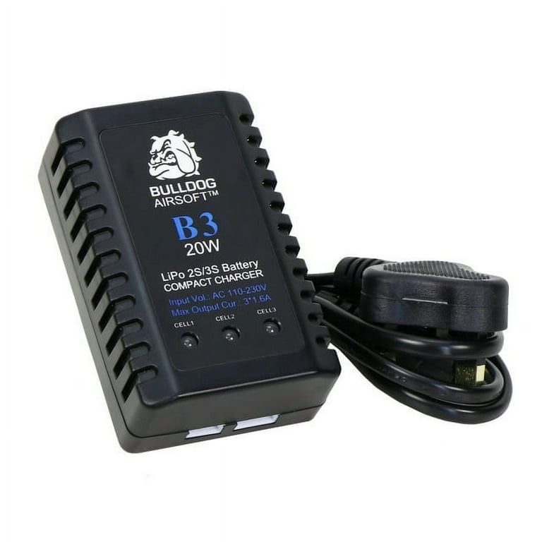 Bulldog B3 20W Li-Po Battery 2S 3S Smart Compact Balance Charger