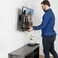 thumbnail image 2 of VIVO Adjustable Sound Bar Bracket Mount Above or Below Wall Mounted TV, 2 of 8