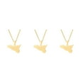 thumbnail image 4 of Maytalsory Map Of Sicilia Necklace Show Love For Favorite Place In Style Stainless Steel Map Necklace Stylish Simple Personalized gold 3Set, 4 of 6