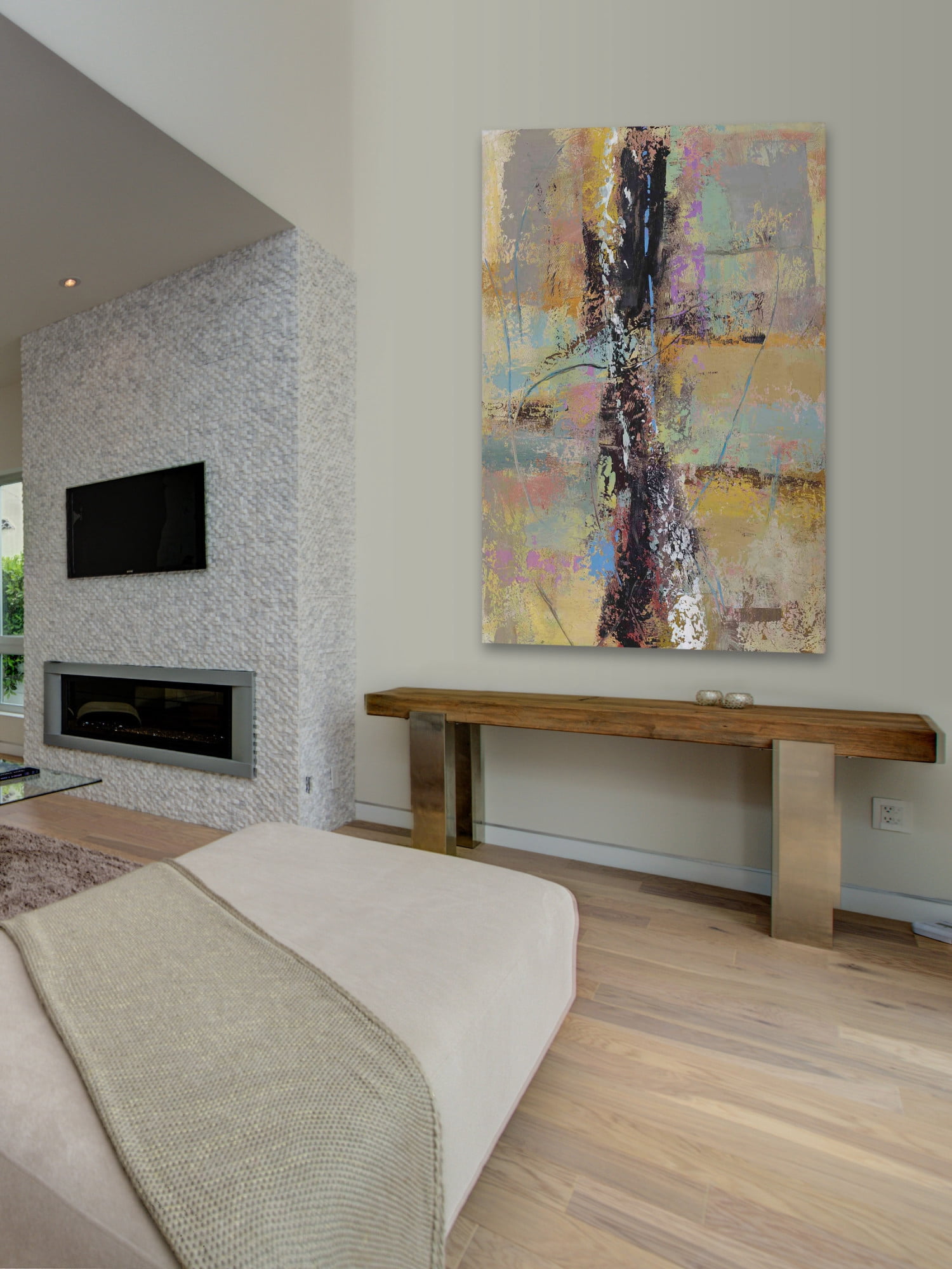 Marmont Hill "Incentive II" Painting Print on Wrapped Canvas
