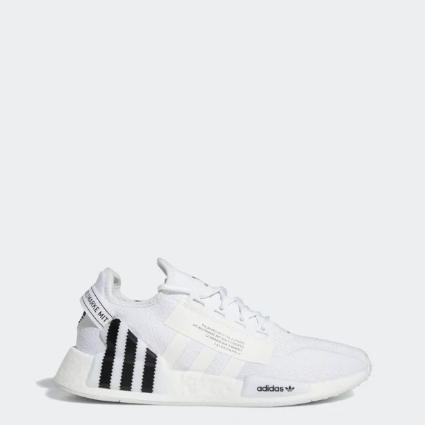 adidas Originals NMD_R1 V2 Running Shoes, HP9744, Cloud White, Men’s Size 13