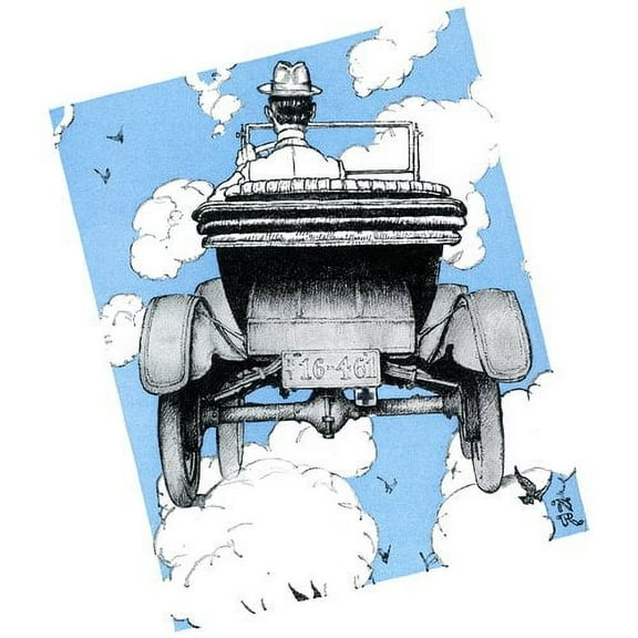 Marmont Hill "Doc Melhorn and the Pearly Gates" by Norman Rockwell Painting Print on Canvas