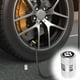 thumbnail image 4 of Tapones para válvulas de neumáticos con diseño de huella de neumático, de aluminio, para coche, motocicleta, etc. Juego de 4 tapas para válvulas de neumáticos., 4 of 6