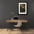 thumbnail image 4 of Maria Wiik 16x24 Black Modern Framed Museum Art Print Titled - An Unlikely Duo (1882), 4 of 5