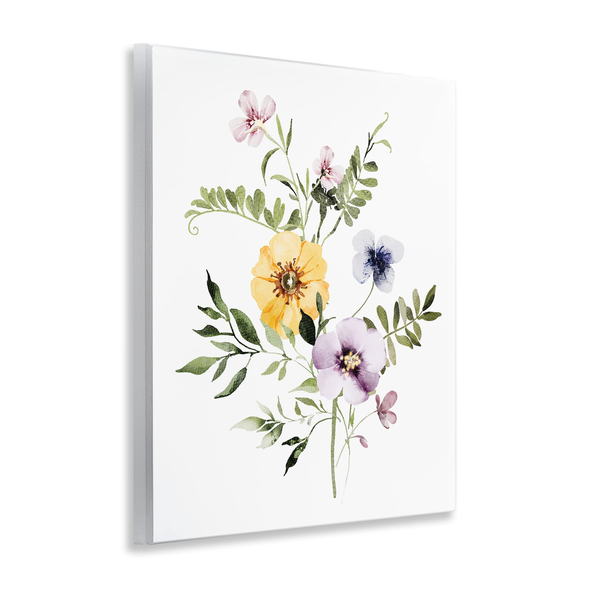 Garden Herbs Blooming Wall Plaque Art, design by Lettered and Lined
