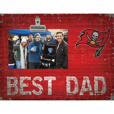 Tampa Bay Buccaneers 8'' x 10.5'' Best Dad Clip Frame - No