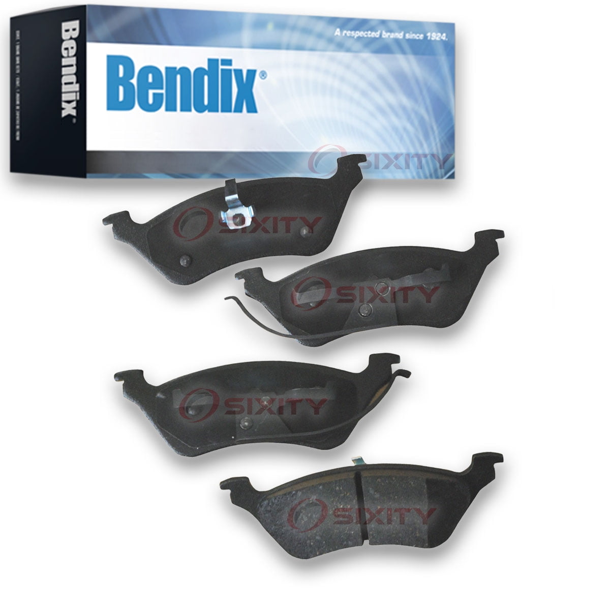 Bendix Brakes Disc Brake Pad Set Fits select: 2001-2007 DODGE GRAND CARAVAN, 2001-2007 CHRYSLER TOWN & COUNTRY