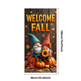 thumbnail image 3 of Autumn Gnomes Welcome Fall Banner Pumpkin Leaf Decorations for Home Party Seasonal Celebration Harvest Festival, 3 of 9