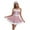 Pink, variant on Women Christmas Sequin Mini Dress Strapless Fuzzy Patchwork Santa Costume Sparkly Short Dress with Belt Hat 4pc Outfits S