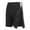 Black, variant on longantii Men's Tear Away Shorts with Side Snap Breakaway Athletic Shorts with Pockets Post Hip Knee Surgery Recovery Adaptive Shorts for Men Navy 2XL