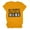 Yellow, variant on JeashCHAT T Shirts for Women Plus Size,Womens Summer Casual Shirt Letter Print Shirt Top T-Shirt Short Sleeve Cute Graphic Tee Shirts