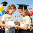 thumbnail image 2 of Y-Sunset Kids Last Day of School Autograph T-Shirt, Boys Girls Funny "Sign My Shirt" Graduation Short Sleeve Tee, Preschool Elementary School Graduation Memory Shirt(Beige/2-3 Years), 2 of 4