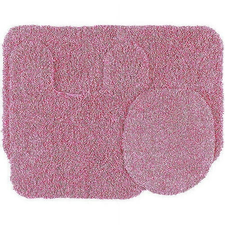 Mainstays True Colors 3-Piece Bright Bath Rug Set