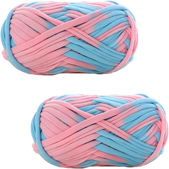 PALINO 8Pcs Tie Dye Chunky Yarn for Crocheting,Fluffy Jumbo Chenille Yarn,Soft Plush Yarn Bulky,Giant Thick Fuzzy Yarn for Hand Knitting Or Arm Knitting(29 Yds,8 Oz Each Skein)