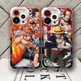 thumbnail image 2 of Cool O-One P-Pieces Luffys funda de teléfono para iPhone 16 15 14 13 12 11 Mini Pro Max X XR XSMax 7 8 Plus SE20 cubierta transparente, 2 of 5