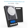 thumbnail image 4 of Labymos Homgeek High Precision Professional Digital Milligram Scale 50g/0.001g Mini Electronic Balance Powder Scale Black, 4 of 8