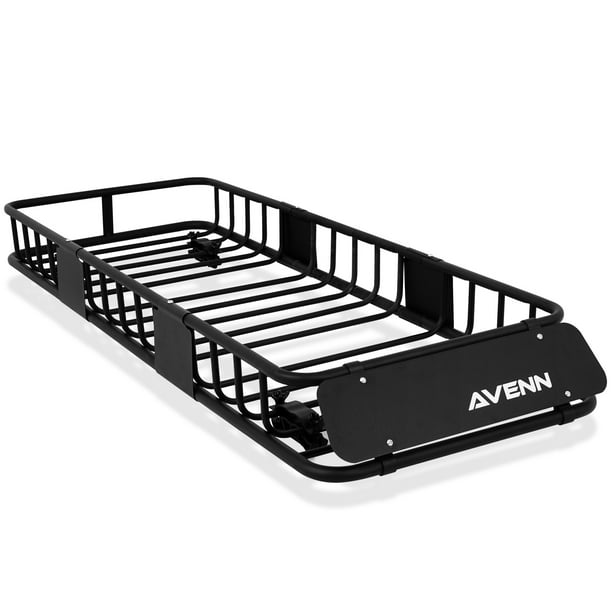 AVENN 64" x 23" x 6" Skinny Roof Rack Cargo Carrier 150 Lbs Capacity Top Holder Basket Walmart