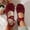 #0149-Red, variant on Xucatan Women's Floral Flat Shoes, Fabric Flower Embellished Slip On Loafers with Elastic Ankle Straps, Round Toe Casual Low Top Pumps, Versatile Plus Size Design Gift