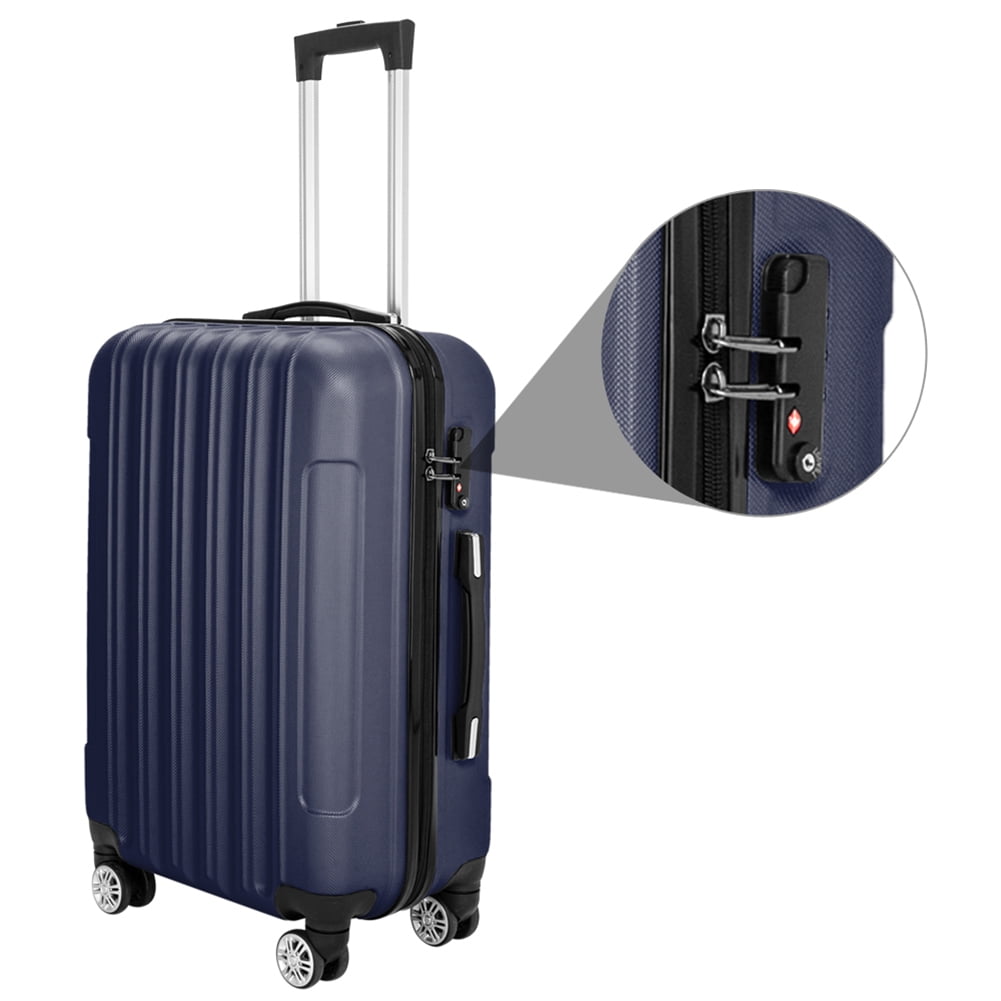 Barara King Luggage Set Suitcase,3-In-1 Multifunctional Large Capacity Traveling Storage Suitcase Luggage Set Navy Blue