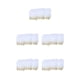 thumbnail image 2 of Jumpingount 5 pares de zapatos fáciles de combinar que absorben el sudor, cómodos de llevar, ropa de algodón transpirable, accesorios, regalos blanco talla 39-44 5Conjunto, 2 of 6
