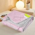 thumbnail image 4 of PATLOLLAV Summer Quilt Cooling Comforter Cool Silky Fiber Summer Comforter Summer Cooler Gift Comforter Conditioner Comforter Solid Color for Hot Sleepers and Night Sweat, 4 of 6