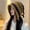 grey, variant on 1pc Handmade Crochet Colored Yarn Hat For Women Cap Earflap Tassel Pompom Hat