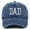 Navy, variant on IDALL Dad Hat Baseball Cap 2025 Hats For Men Aesthetic Washed Distressed Baseball Cap Dad Embroidered Pigment Dyed Profile Cotton CapRunning Hat Hats for Men Black One Size