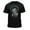 BLACK, variant on Teelocity Bob Ross St. Patrick's Day Clover Shades Black Short Sleeve Graphic Tee