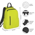 thumbnail image 2 of Balery Yellow Mochila ligera para hombre y mujer: duradera e impermeable, ideal para la escuela, el trabajo, viajes y uso diario., 2 of 7