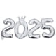 thumbnail image 2 of 1 juego de globos de aluminio 2025 para decoración de Año Nuevo, fiesta de graduación y festival, 2 of 8