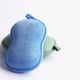 thumbnail image 2 of Babamate Esponja De Baño De Bambú Natural Para Bebé - Paquete De 2 - Esponja Ultra Suave Y Absorbente Para La Piel Del Bebé - Azul Verde, 2 of 5