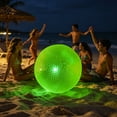 thumbnail image 5 of LED Light Up Beach Ball 40cm Glowing Floating Pool Toy Waterproof PVC Inflatable Sphere for Night Swimming Party Outdoor Indoor Dark Games Summer Backyard Activities, 5 of 6