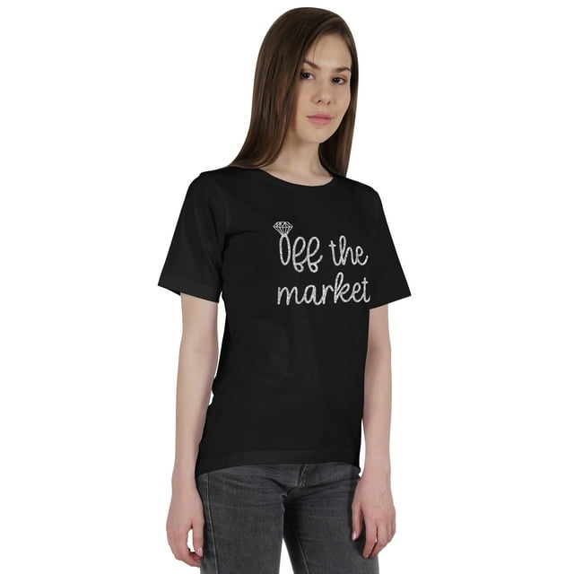 Inkdotpot T-Shirt de Mariage pour Mariée, Fête de Célibataire, T-Shirt de Mariage