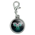 thumbnail image 1 of Cathulhu Antiqued Bracelet Pendant Zipper Pull Charm with Lobster Clasp, 1 of 4