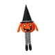 thumbnail image 3 of Muñeco decorativo de fantasma de calabaza de Halloween para el alféizar de la ventana del escritorio. Naranja, 3 of 9