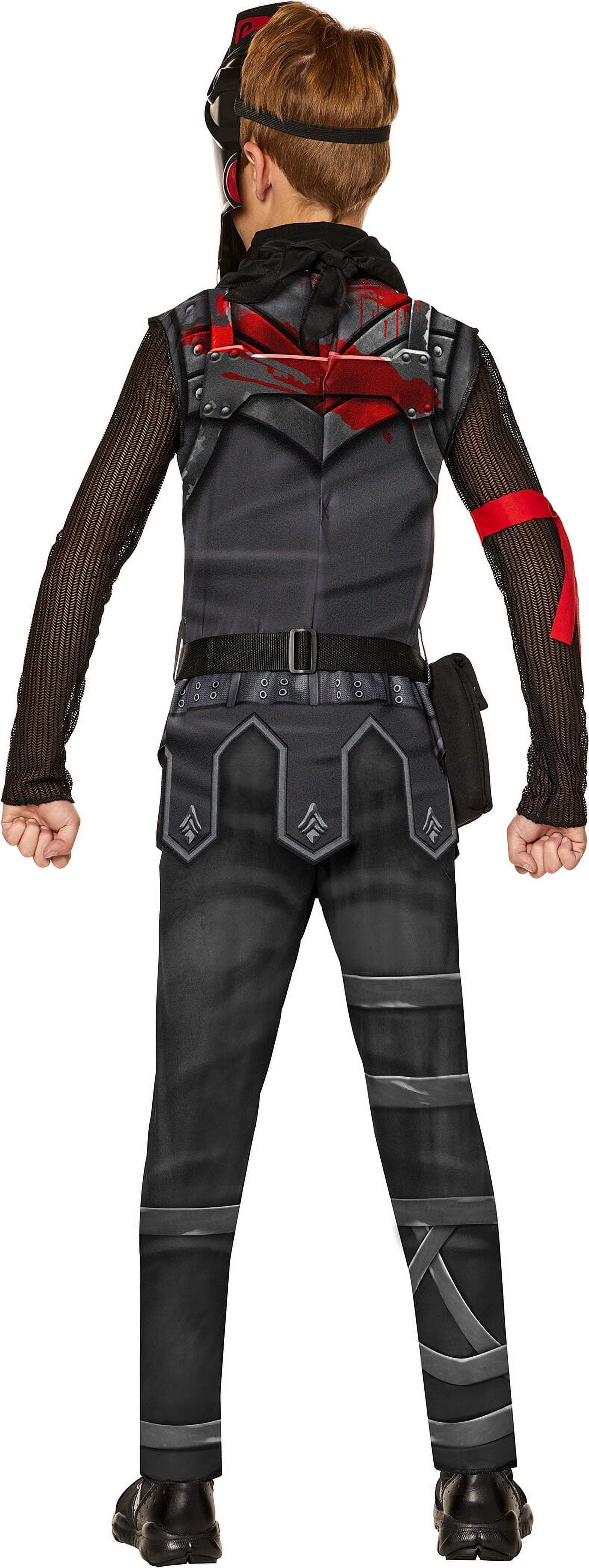 Fortnite Black Knight Halloween Costume for Children, 5-Piece, Boys' Size L (10/12), by InSpirit Designs