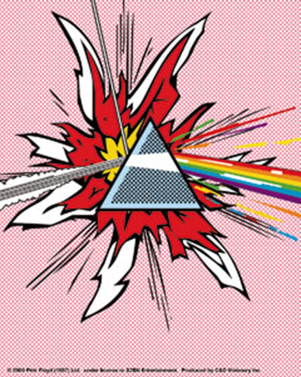 Pink Floyd sticker decal 4" x 4"