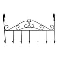 thumbnail image 3 of Door Hanger Hooks Over The Door Hook Rack Over The Door Hanger Door Hooks Over The Door Hook Rack Detachable 7 Hooks Door Hanger Organizer For Towels Handbags Coats Black, 3 of 8