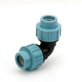 thumbnail image 2 of 32mm Hdpe Plastic Compression Fitting 90 Degree Elbow, 2 of 4