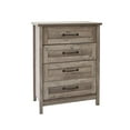 thumbnail image 4 of (3 pack) Better Homes & Gardens Modern Farmhouse 4-Drawer Dresser, Rustic Gray Finish, 4 of 13