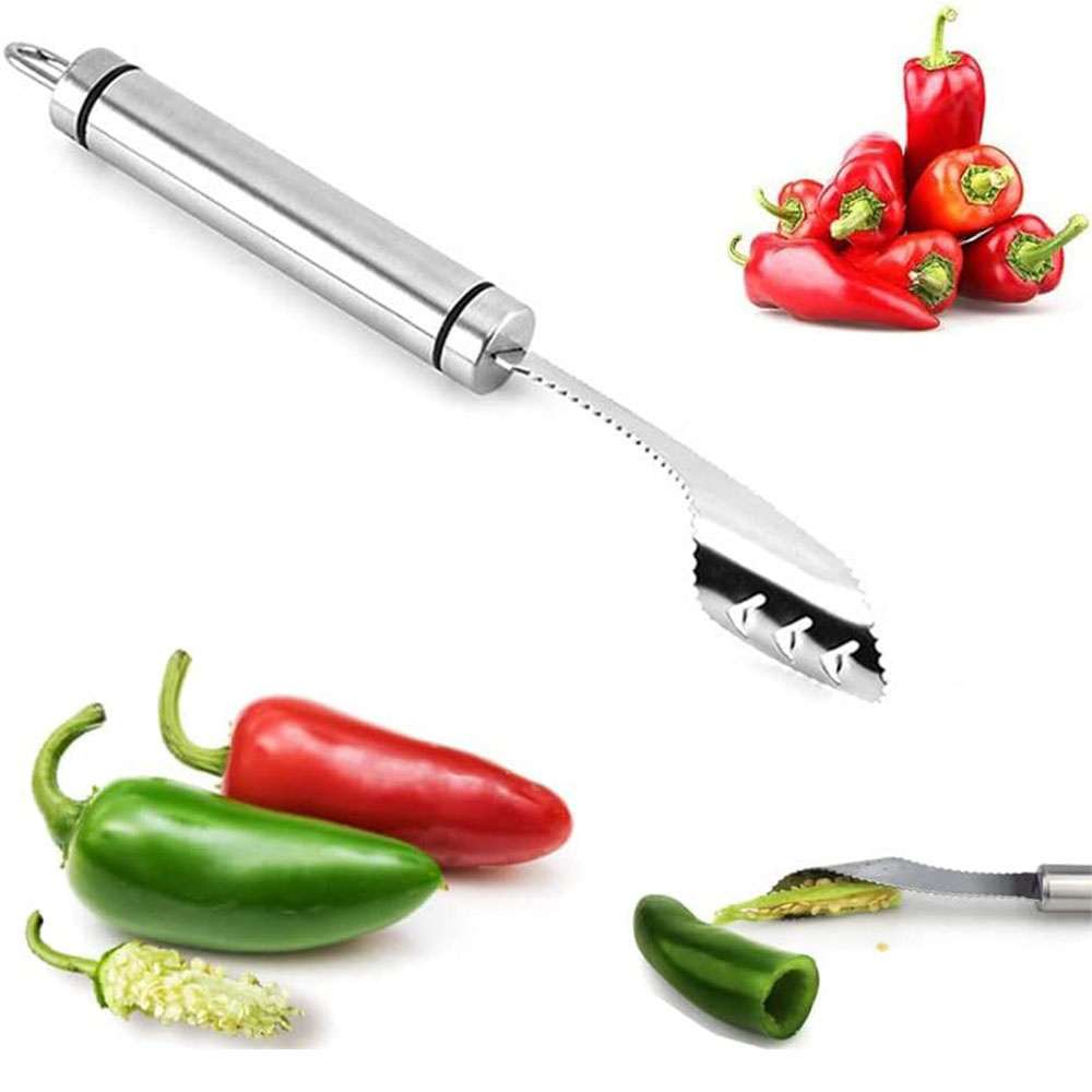 Pepper Seed Corer Remover, Pepper Seed Remover Tool, Pepper Corer Seed