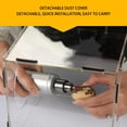 thumbnail image 4 of Enclosed Grinding Dust Box, Wear Resistant Acrylic Transparent Easy To Assemble Dust Cage  for Engraving, 4 of 7