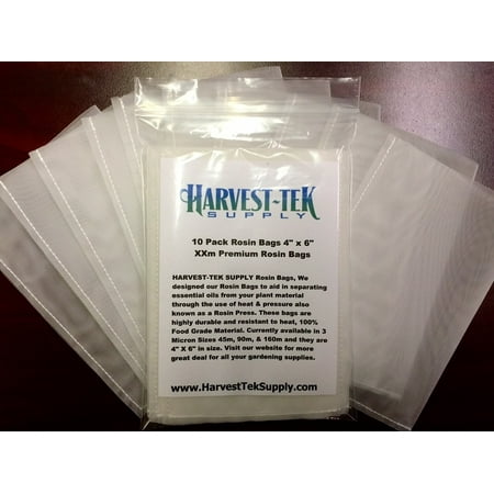 HARVEST-TEK Rosin Bags QUALITY 160 Micron 10pc 4