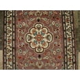 thumbnail image 5 of Ahmedani Linen Classic Flower Ivory Touch Rectangle Area Rug Home Decor Wool Silk Hand Knotted Indoor Carpet (5 x 3) Foot, 5 of 6