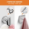 thumbnail image 2 of Set De 9 Piezas De Accesorios Para Baño De Acero Inoxidable, 2 of 8