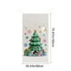 thumbnail image 3 of Christmas Door Cover Santa Claus Print Holiday Party Decoration Polyester Fabric Door Hanging for Home Indoor Outdoor Festive Decor, 3 of 6