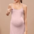thumbnail image 7 of Nuoqisi Maternity Nursing Strap Long Dress - Postpartum Breastfeeding Casual Sleep Dress for Plus Size Pregnancy, 7 of 7