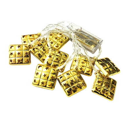

DagobertNiko Ramadan Festival Wrought Iron Led Malay Brown Light String Decorative Lights