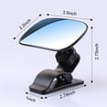 thumbnail image 5 of Espejo retrovisor Interior automotriz para bebé, espejo convexo de gran angular derecho para bebés, niños pequeños, niños, asiento trasero, retrovisor ajustable, 5 of 5