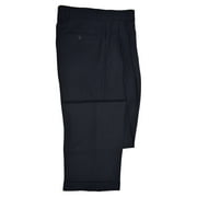 New Brooks Brothers Mens Navy Blue Wool Pleated Cuffed Dress Pants 32W x 33L 5820-3